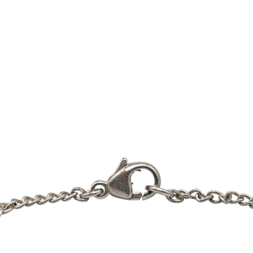 Chanel Silver Plated CC Ladybug Charm Bracelet Silver Silver Good condition - Box View