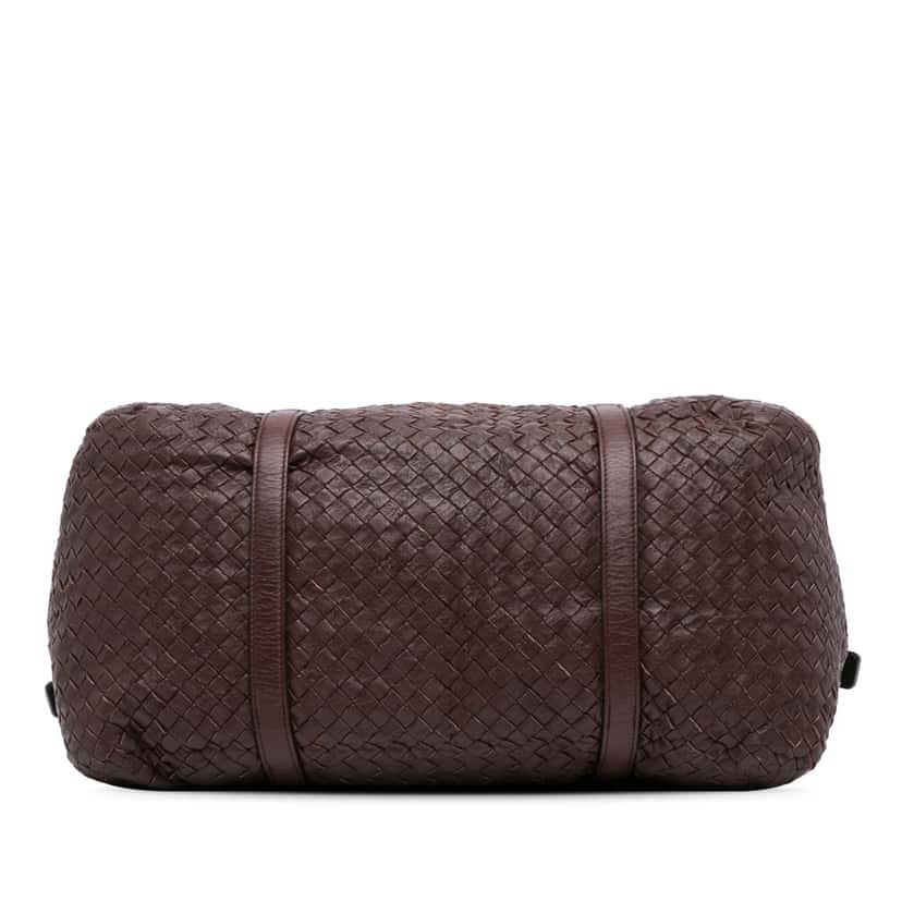 Bottega Veneta Nappa Intrecciato Tote Brown Leather Good condition - Inside View