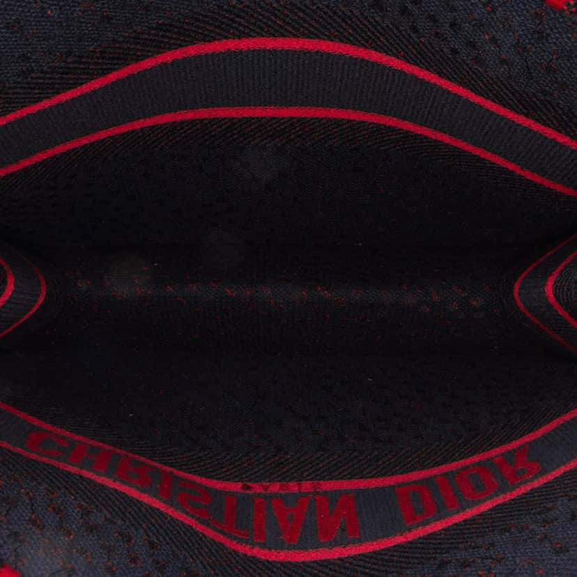 Dior Medium Canvas Pop Hearts I Love Paris Book Tote Red Canvas Good condition - Model View