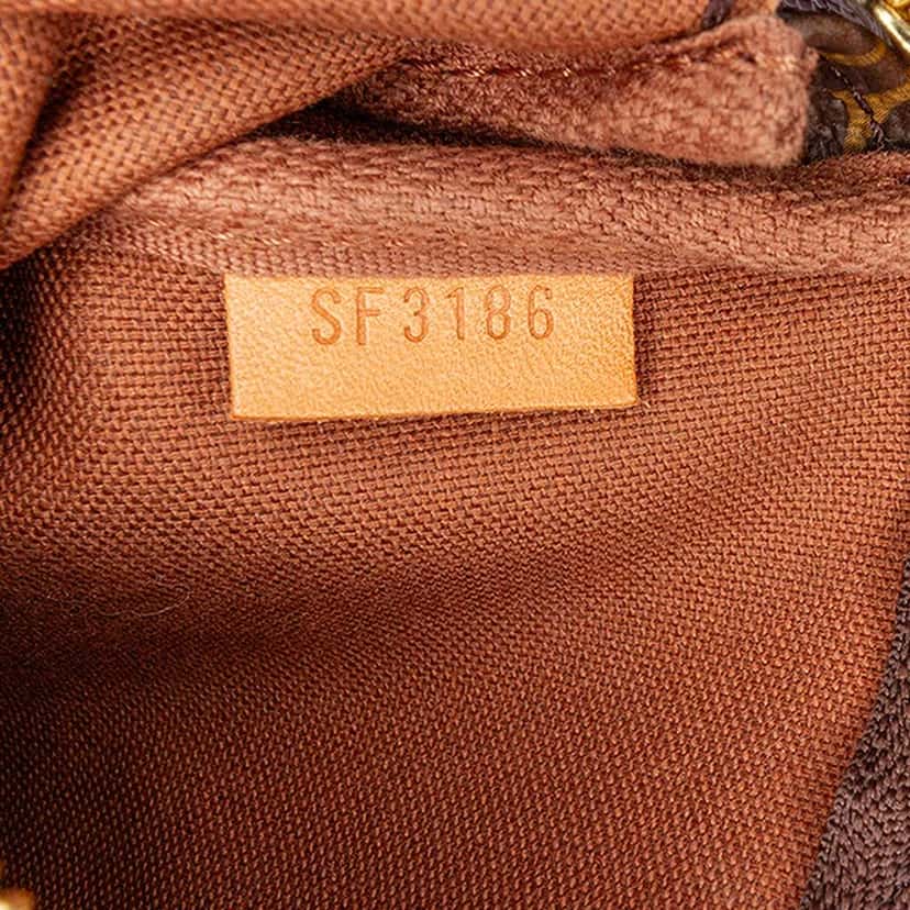 Louis Vuitton Monogram Transatlantic Mini Pochette Accessoires Brown Canvas Good condition - Box View