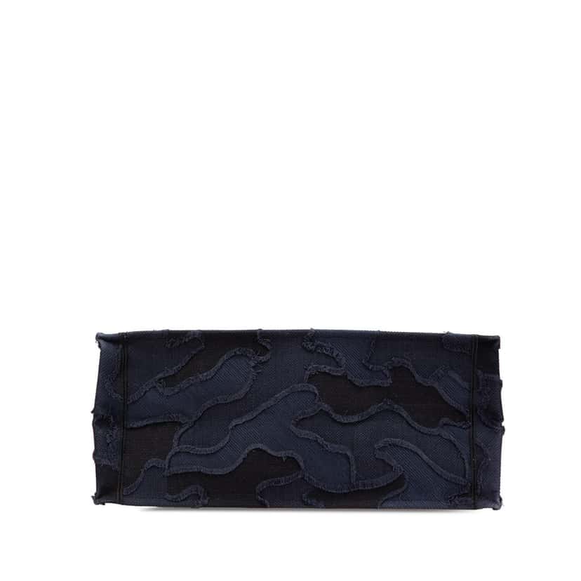 Dior Large Camouflage Book Tote Blue Canvas Good condition - Inside View