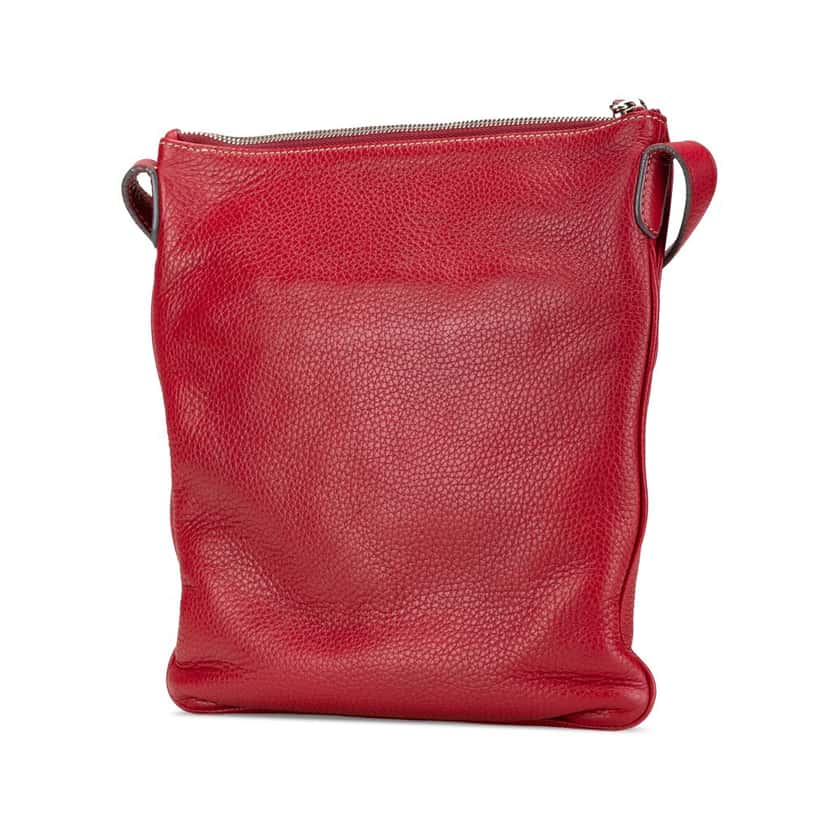 Loewe Leather Crossbody Red Leather Good condition - Back View