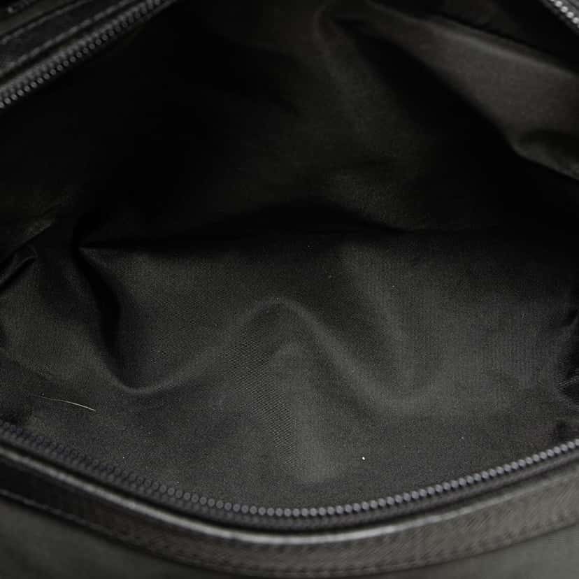 Prada Tessuto Double Zip Pouch Black Good condition - Model View