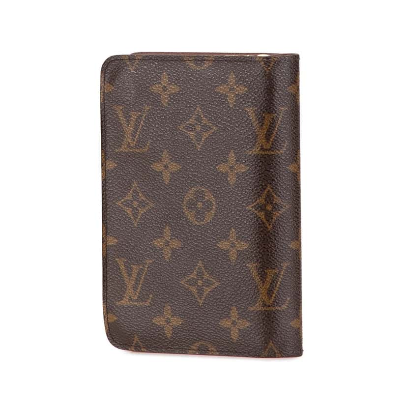 Louis Vuitton Monogram Porte-Papier Zipped Wallet Brown Canvas Good condition - Back View