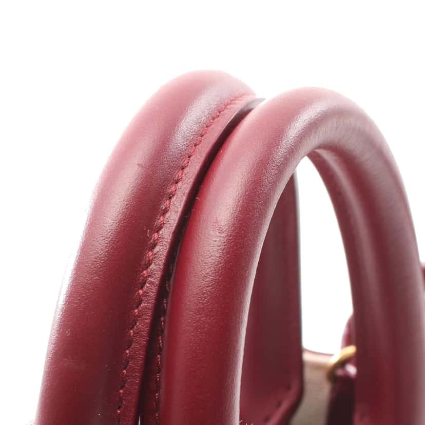 Celine Mini Canvas Vertical Cabas Satchel Brown Canvas Good condition - Box View