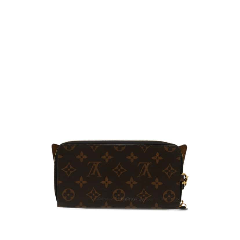 Louis Vuitton Monogram Reverse Zippy Wallet Shades Brown Canvas Good condition - Inside View