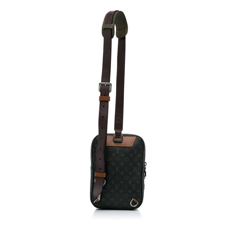Louis Vuitton Monogram Eclipse Amazone Patchwork Sling Bag Black Canvas Good condition - Model View