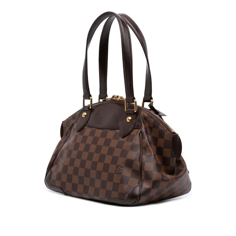 Louis Vuitton Damier Ebene Verona PM Brown Canvas Good condition - Back View