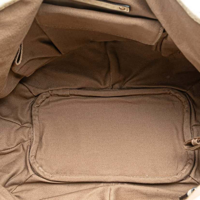 Celine Macadam Canvas Bittersweet Hobo Brown Canvas Good condition - Model View