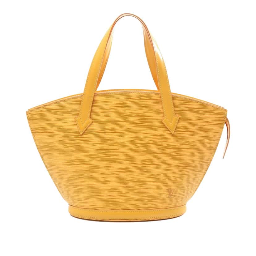 Louis Vuitton Epi Saint Jacques PM Short Strap Yellow Leather Good condition - Front View