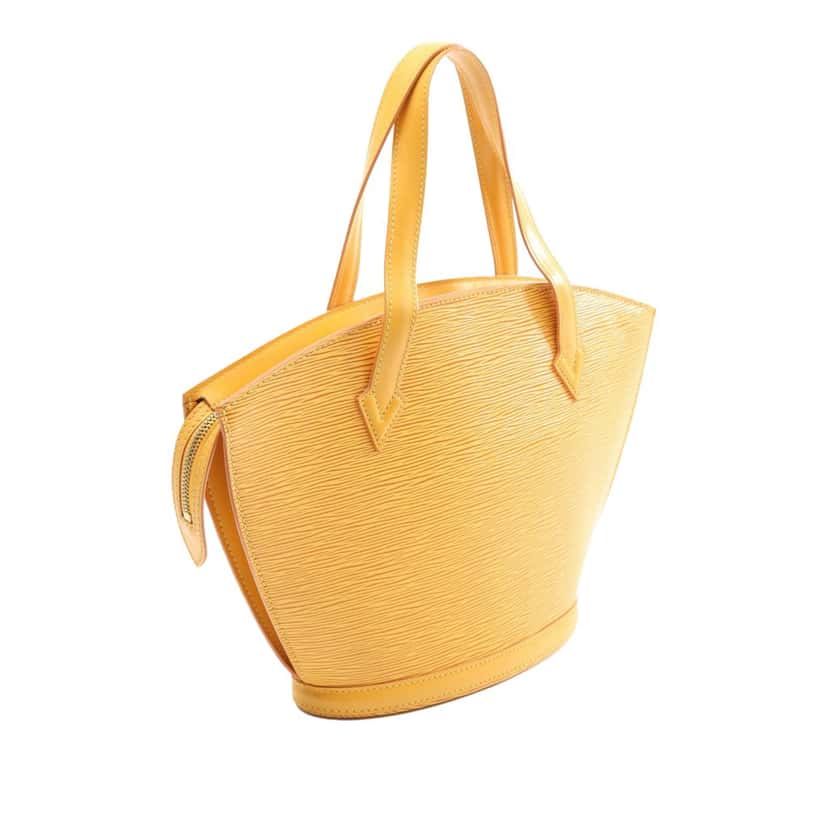 Louis Vuitton Epi Saint Jacques PM Short Strap Yellow Leather Good condition - Back View