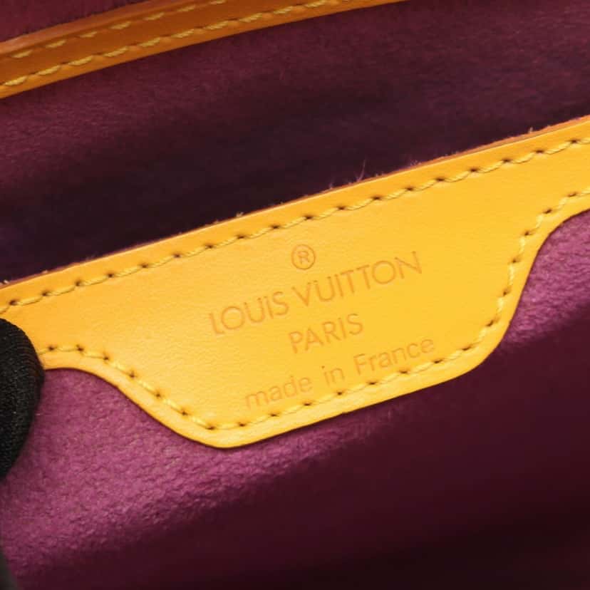 Louis Vuitton Epi Saint Jacques PM Short Strap Yellow Leather Good condition - Model View