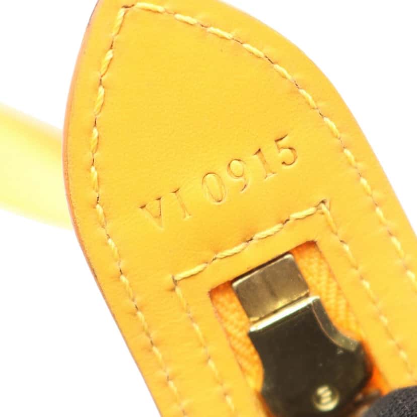 Louis Vuitton Epi Saint Jacques PM Short Strap Yellow Leather Good condition - Box View