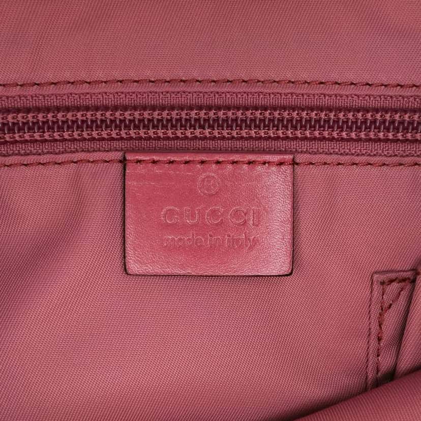 Gucci GG Imprime Crossbody Pink Canvas Good condition - Box View