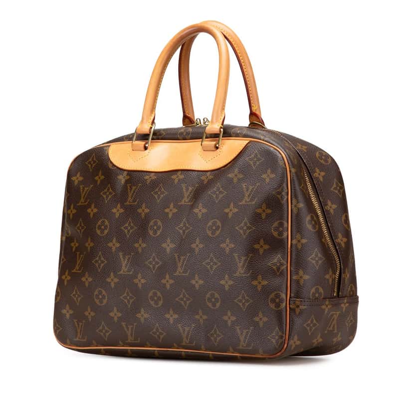 Louis Vuitton Monogram Deauville Brown Canvas Good condition - Back View