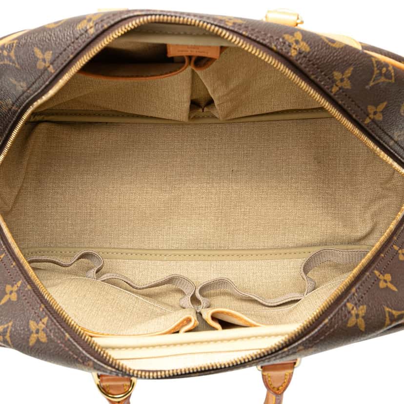 Louis Vuitton Monogram Deauville Brown Canvas Good condition - Model View