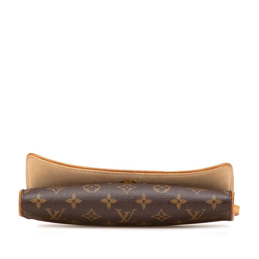Louis Vuitton Monogram Pochette Twin GM Brown Canvas Good condition - Inside View