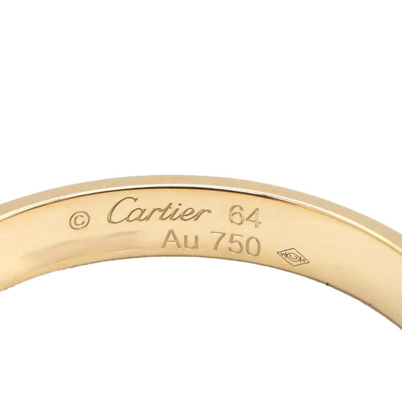 Cartier 18K Yellow Gold Small Love Ring Gold Gold Good condition - Back View