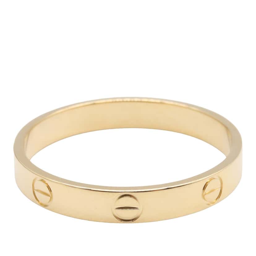 Cartier 18K Yellow Gold Small Love Ring Gold Gold Good condition - Inside View