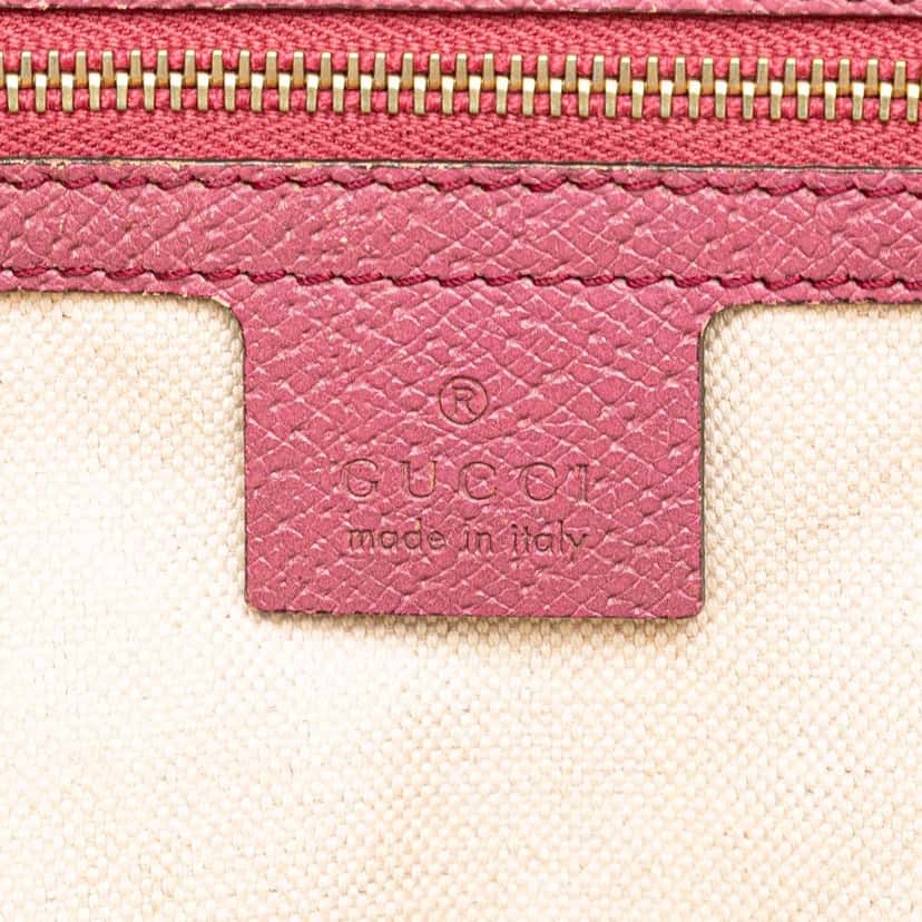 Gucci Medium GG Canvas Bree Satchel Brown Canvas Good condition - Box View