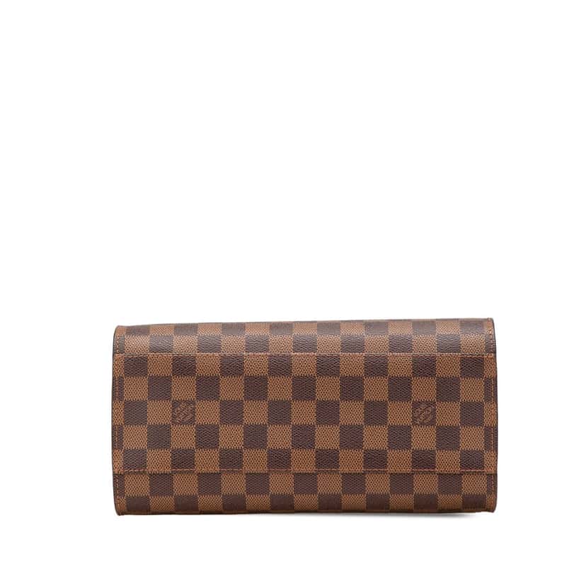 Louis Vuitton Damier Ebene Triana Brown Canvas Good condition - Inside View