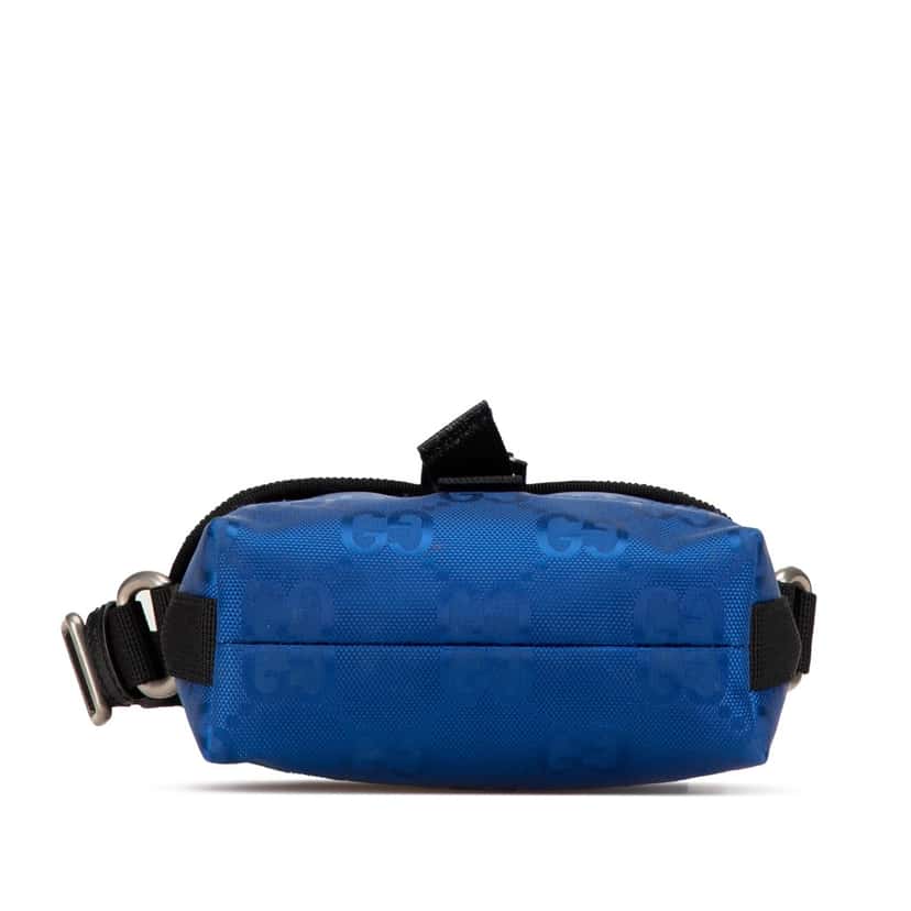Gucci GG Econyl Off The Grid Messenger Bag Blue Good condition - Inside View