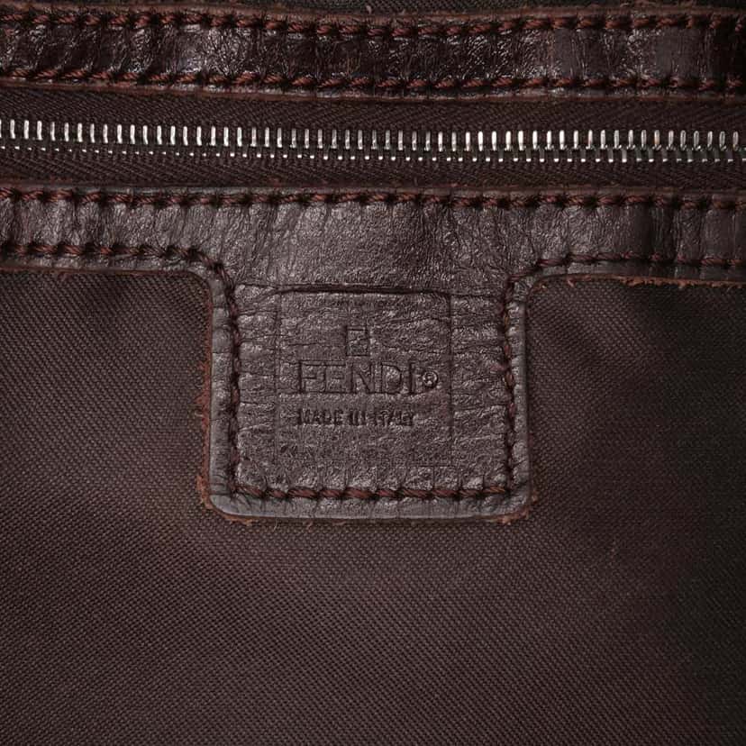 Fendi Zucca Canvas Mamma Forever Brown Canvas Good condition - Box View