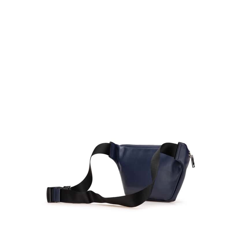 Fendi Vitello Grace Monster Eyes Belt Bag Blue Leather Good condition - Back View