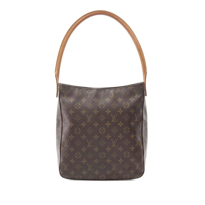 Louis Vuitton Monogram Looping GM Brown Canvas Good condition - Front View