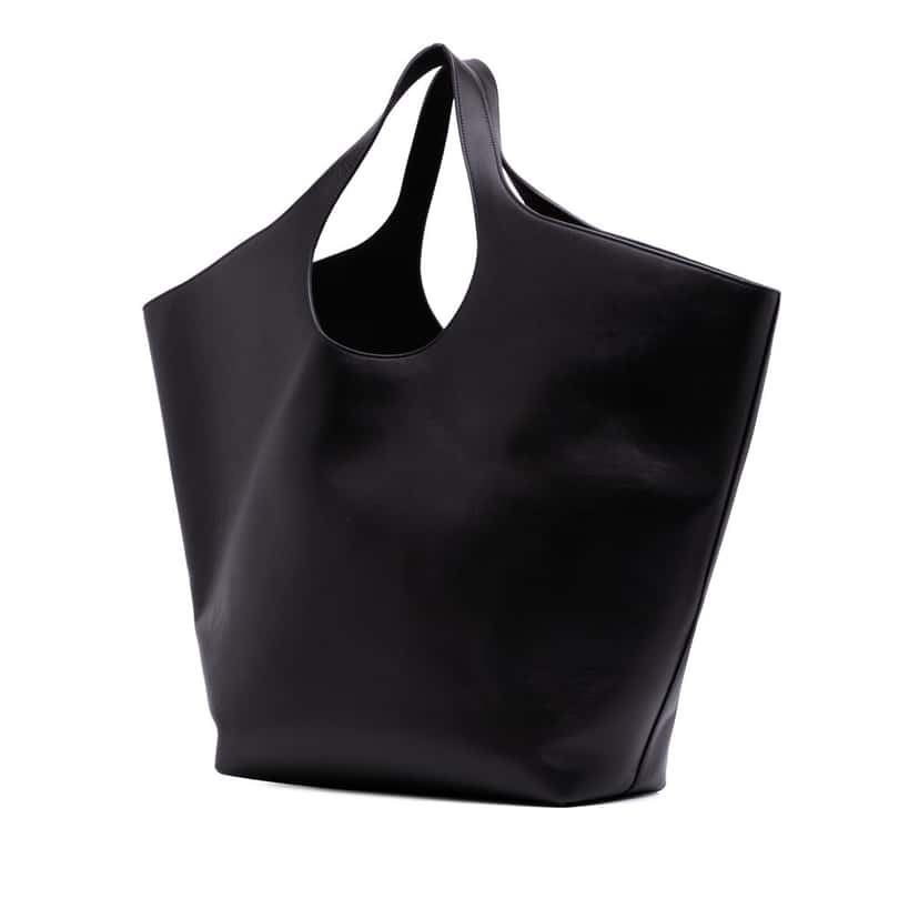 Balenciaga Large Smooth Calfskin Mary Kate Tote Black Leather Good condition - Back View