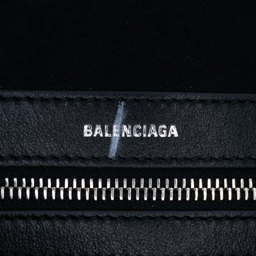 Balenciaga Large Smooth Calfskin Mary Kate Tote Black Leather Good condition - Box View