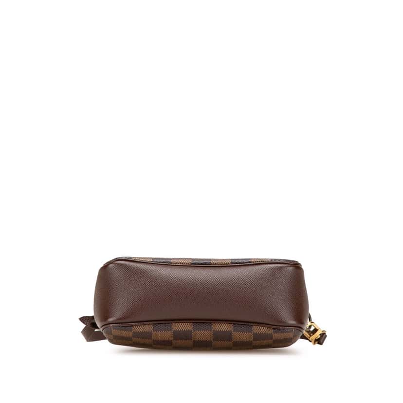 Louis Vuitton Damier Ebene Trousse Pochette Brown Canvas Good condition - Inside View
