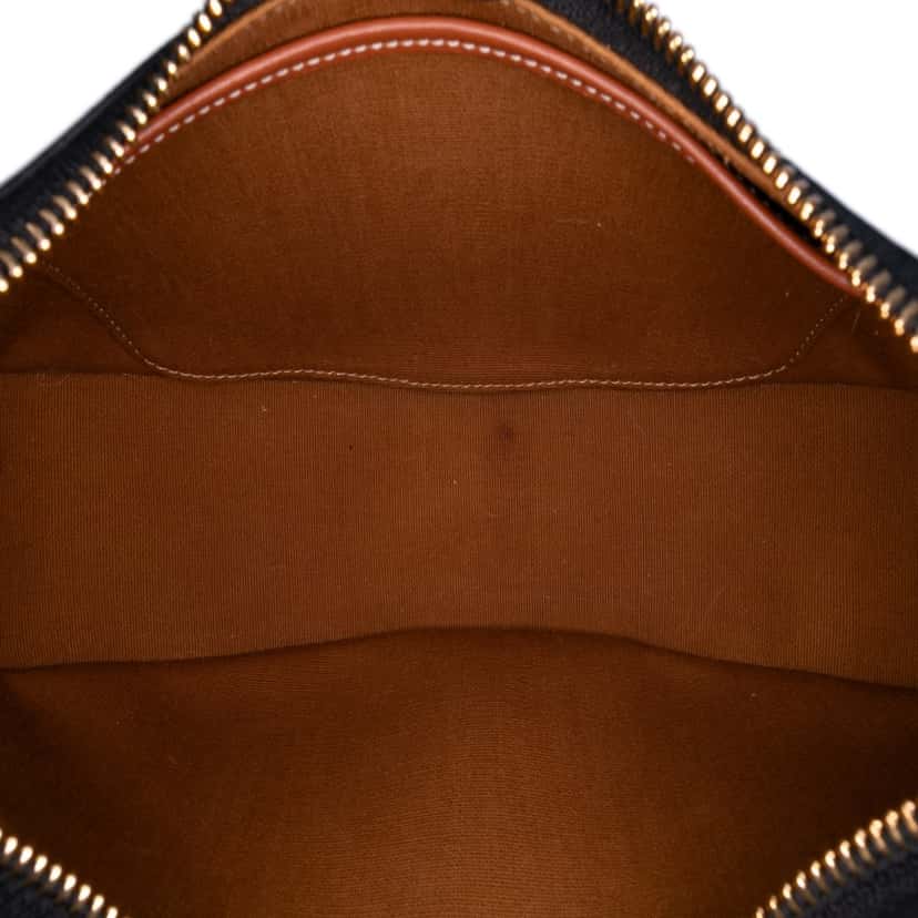 Celine Triomphe Coated Canvas Ava Shoulder Bag Brown Canvas Good condition - Model View