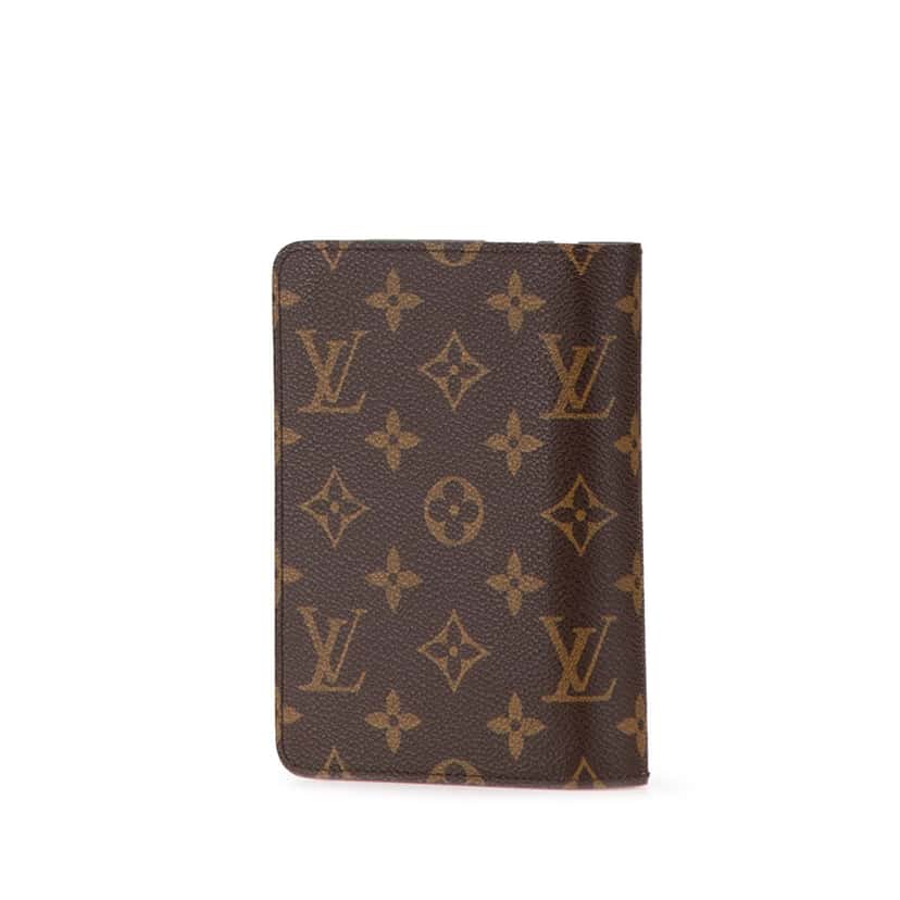 Louis Vuitton Monogram Porte Papier Zipped Wallet Brown Canvas Good condition - Back View