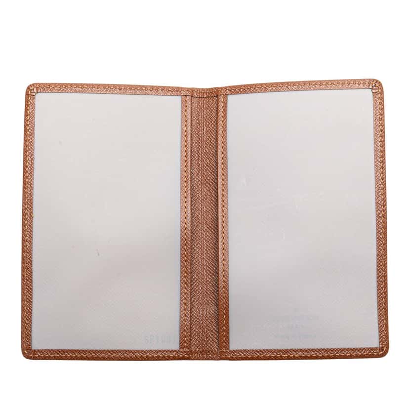 Louis Vuitton Monogram Porte Papier Zipped Wallet Brown Canvas Good condition - Box View