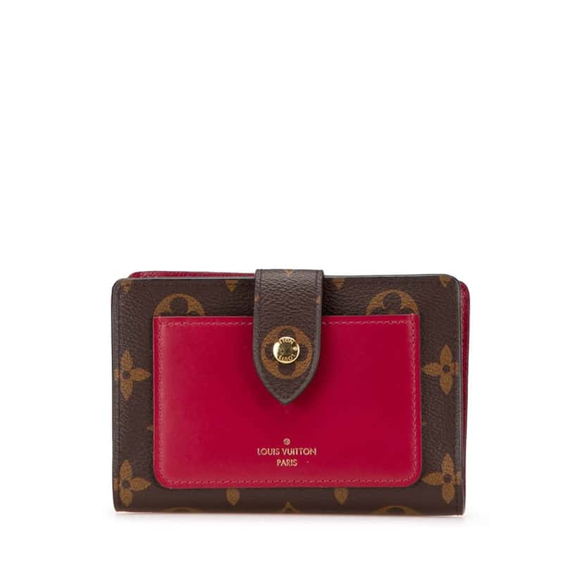 Louis Vuitton Monogram Juliette Wallet Brown Canvas Good condition - Front View