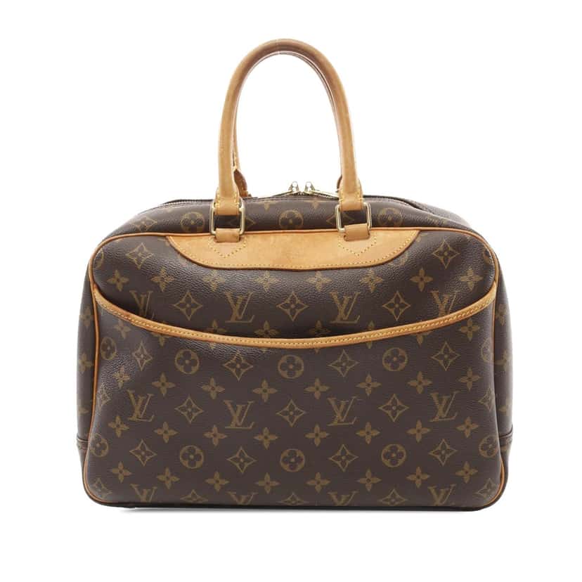 Louis Vuitton Monogram Deauville Brown Canvas Good condition - Front View