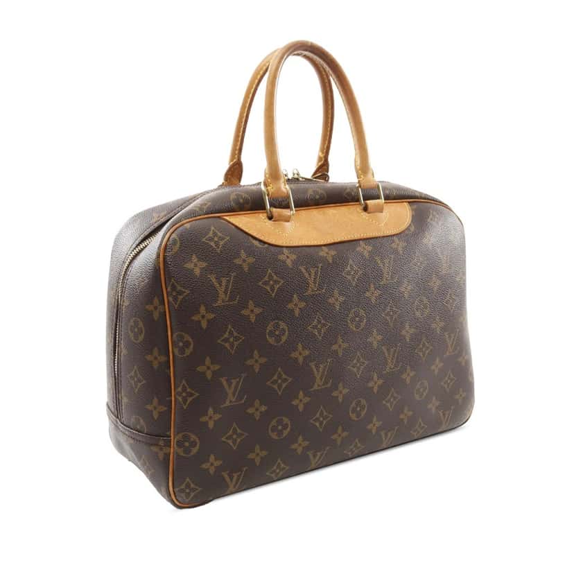 Louis Vuitton Monogram Deauville Brown Canvas Good condition - Back View