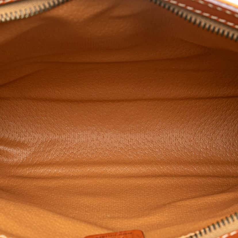 Celine Macadam Coated Canvas Clutch Brown Canvas Fair condition - Model View