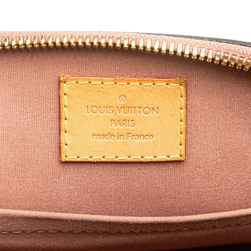 Louis Vuitton Monogram Vernis Alma BB Brown Leather Good condition - Box View