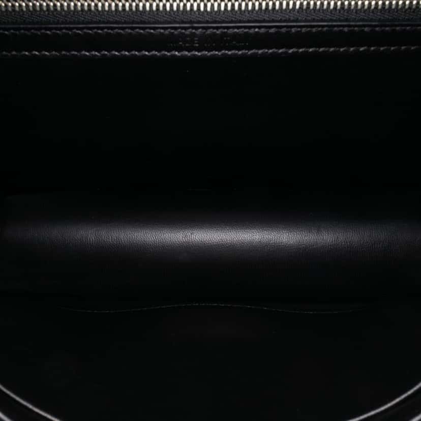 Dior Medium Lambskin Sequin Diorama Flap Black Leather Good condition - Model View