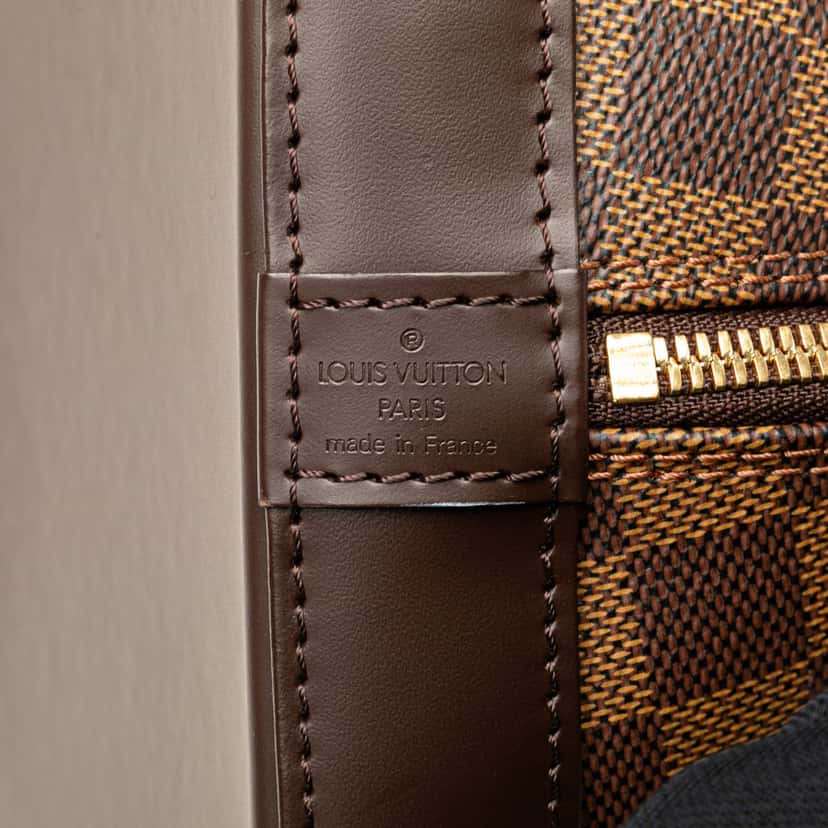 Louis Vuitton Damier Ebene Alma PM Brown Canvas Good condition - Box View