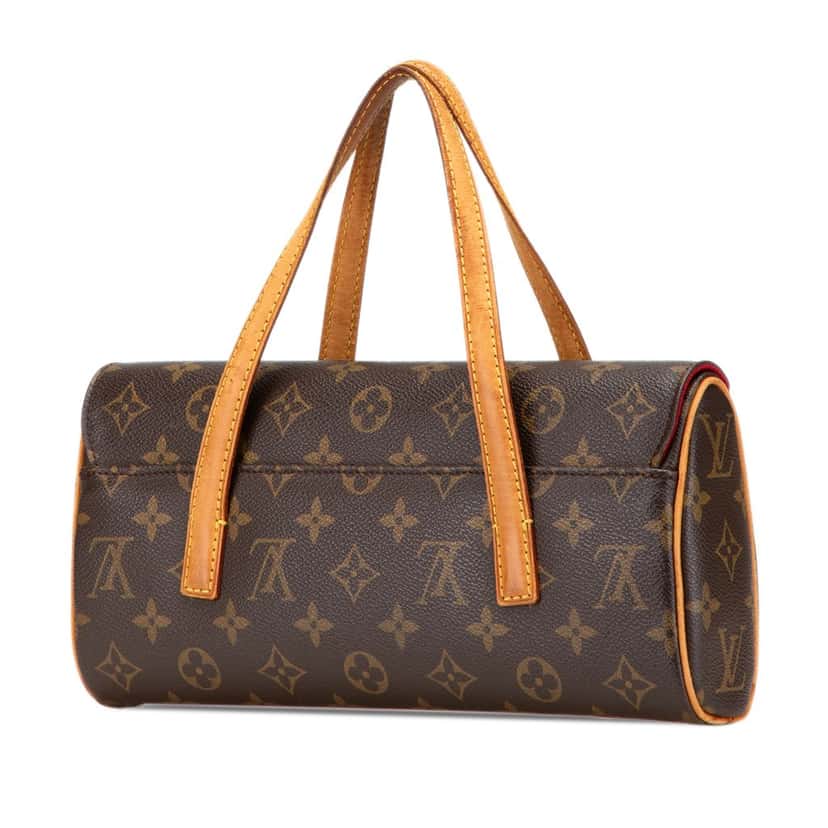 Louis Vuitton Monogram Sonatine Brown Canvas Good condition - Back View