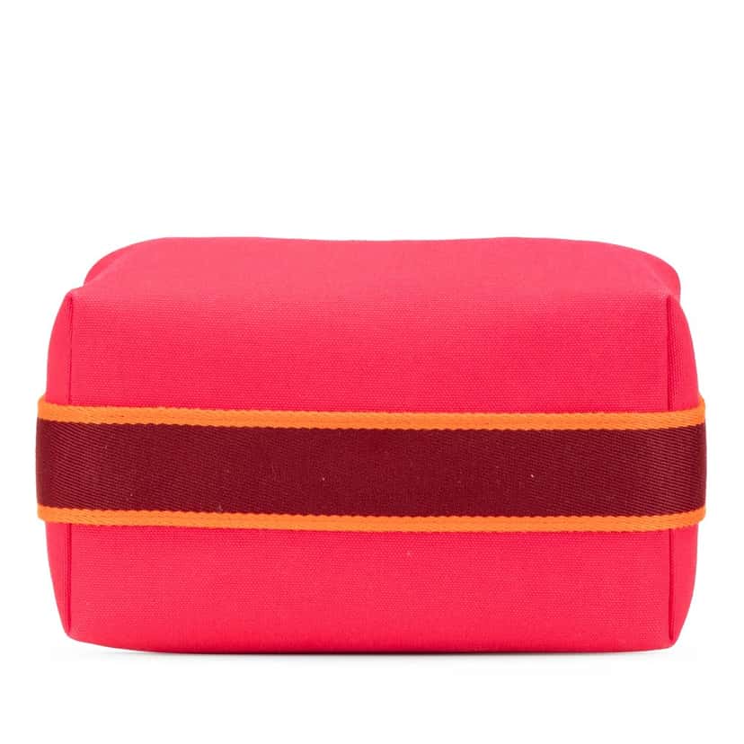 Hermès Small Canvas Bride A Brac Pink Canvas Good condition - Inside View