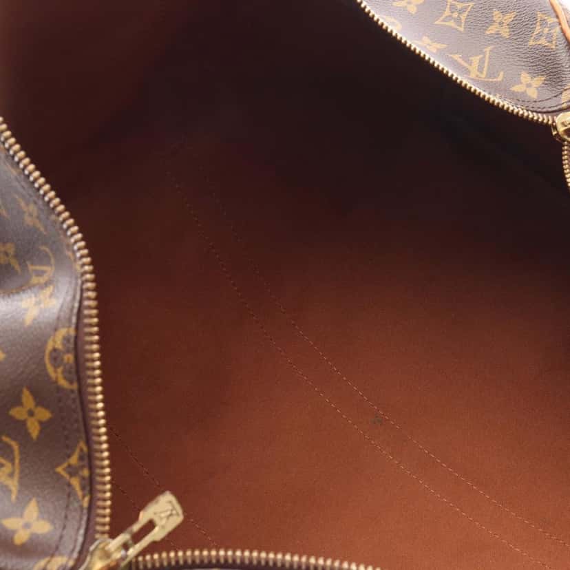 Louis Vuitton Monogram Keepall 55 Brown Canvas Good condition - Inside View
