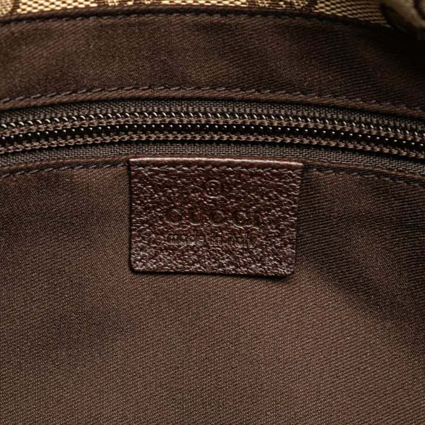 Gucci GG Canvas Belt Bag Brown Canvas Good condition - Box View
