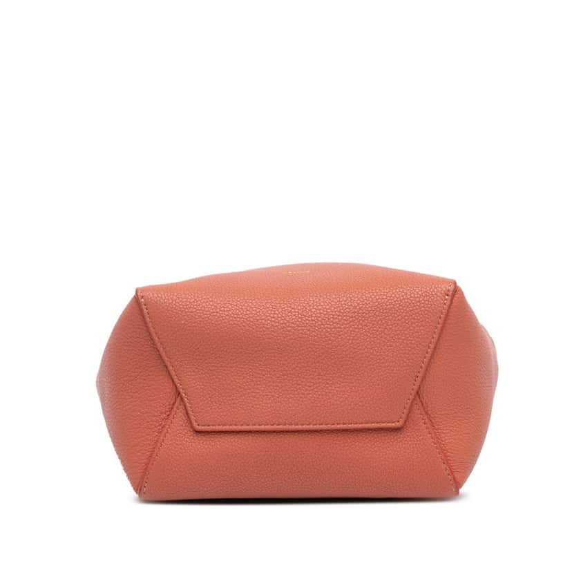 Celine Small Leather Seau Sangle Brown Leather Good condition - Inside View