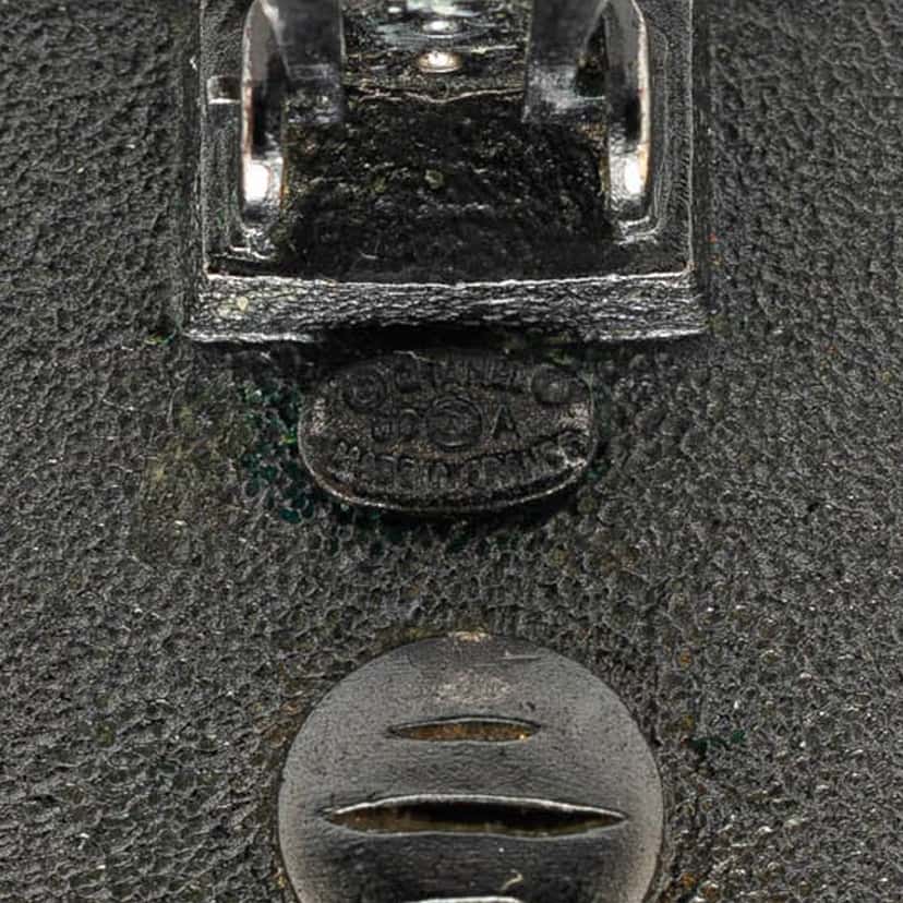 Chanel Silver Plated Square Crystal Clip On Earrings Silver Silver Good condition - Inside View