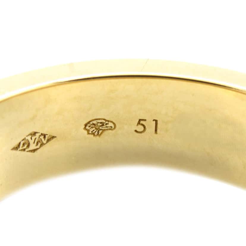 Louis Vuitton 18K Yellow Gold Empreinte Ring Gold Gold Good condition - Model View