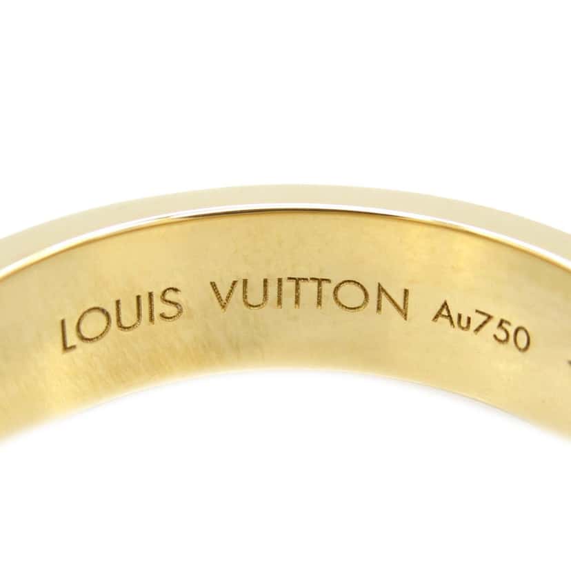 Louis Vuitton 18K Yellow Gold Empreinte Ring Gold Gold Good condition - Box View